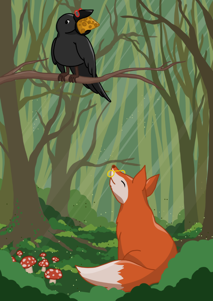 Le corbeau et le renard
