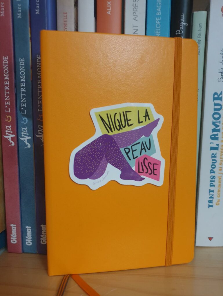 Nique la peau lisse - sticker
